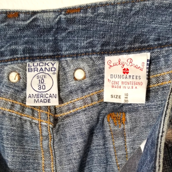 Lucky Brand Dungarees Denim Skirt - Picture 3 of 7